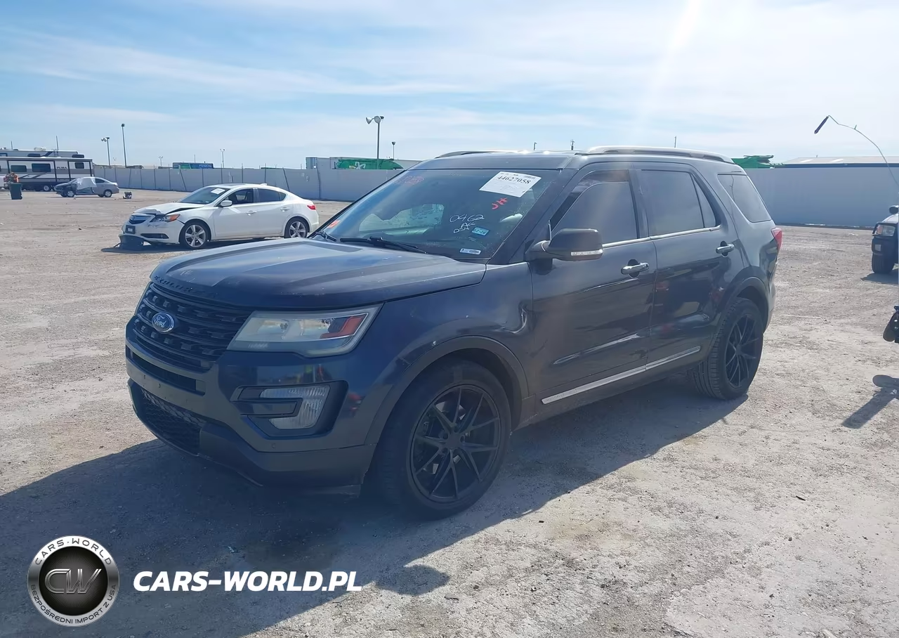 2017 Ford Explorer Xlt VIN:1FM5K7D81HGA42801 - 2