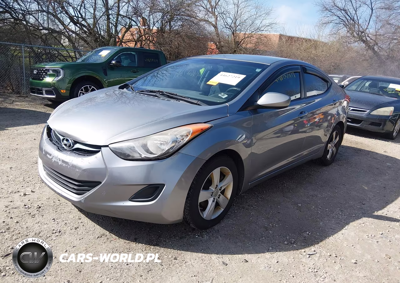 2012 Hyundai Elantra Gls (Ulsan Plant) VIN:KMHDH4AE6CU388663 - 2