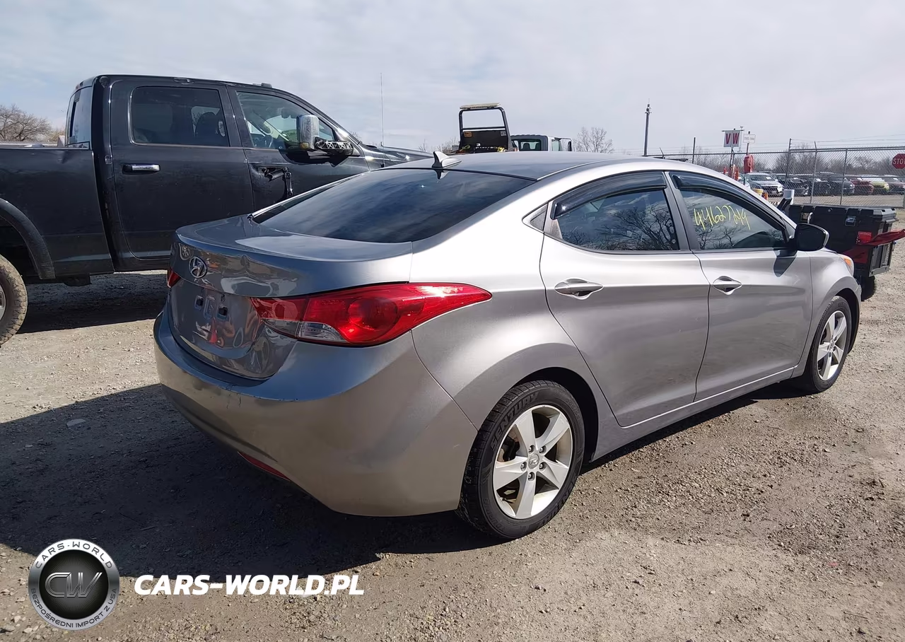 2012 Hyundai Elantra Gls (Ulsan Plant) VIN:KMHDH4AE6CU388663 - 4