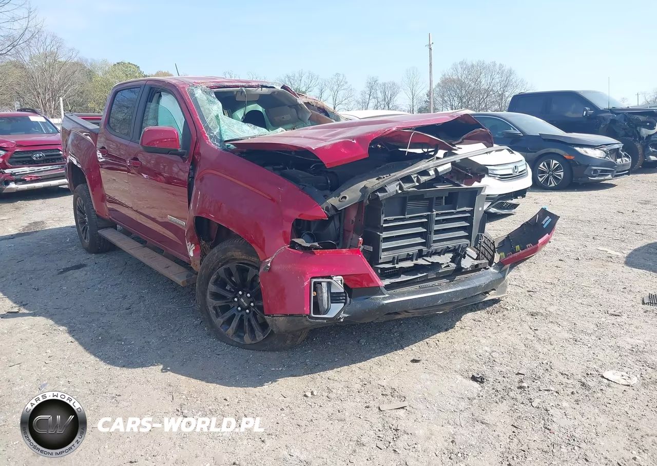 2021 GMC Canyon 2Wd Short Box Elevation
