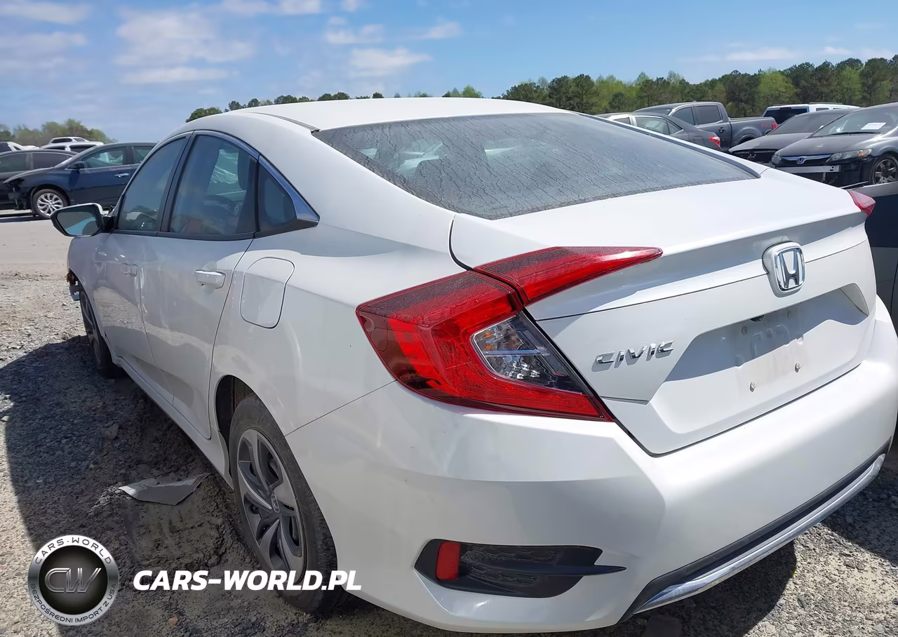 2020 Honda Civic Lx VIN:2HGFC2F67LH535532 - 3
