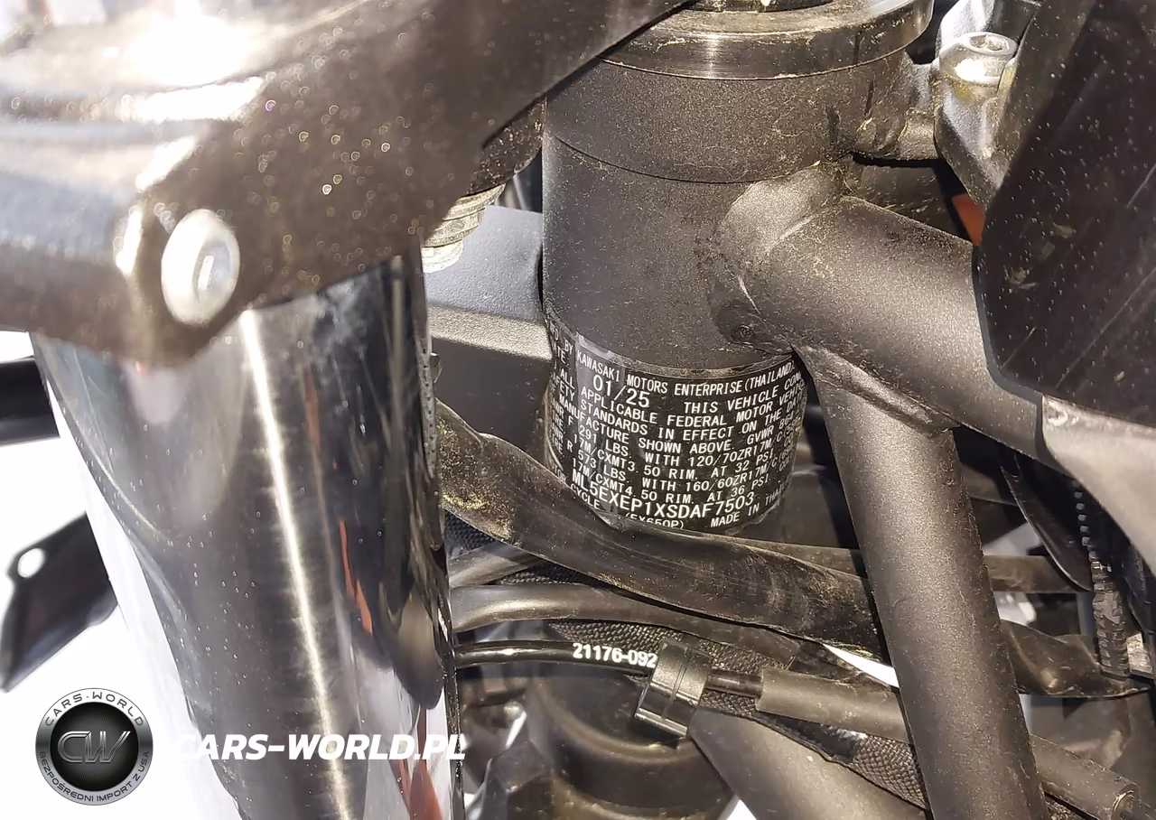 2025 Kawasaki Ex650 P VIN:ML5EXEP1XSDAF7503 - 10