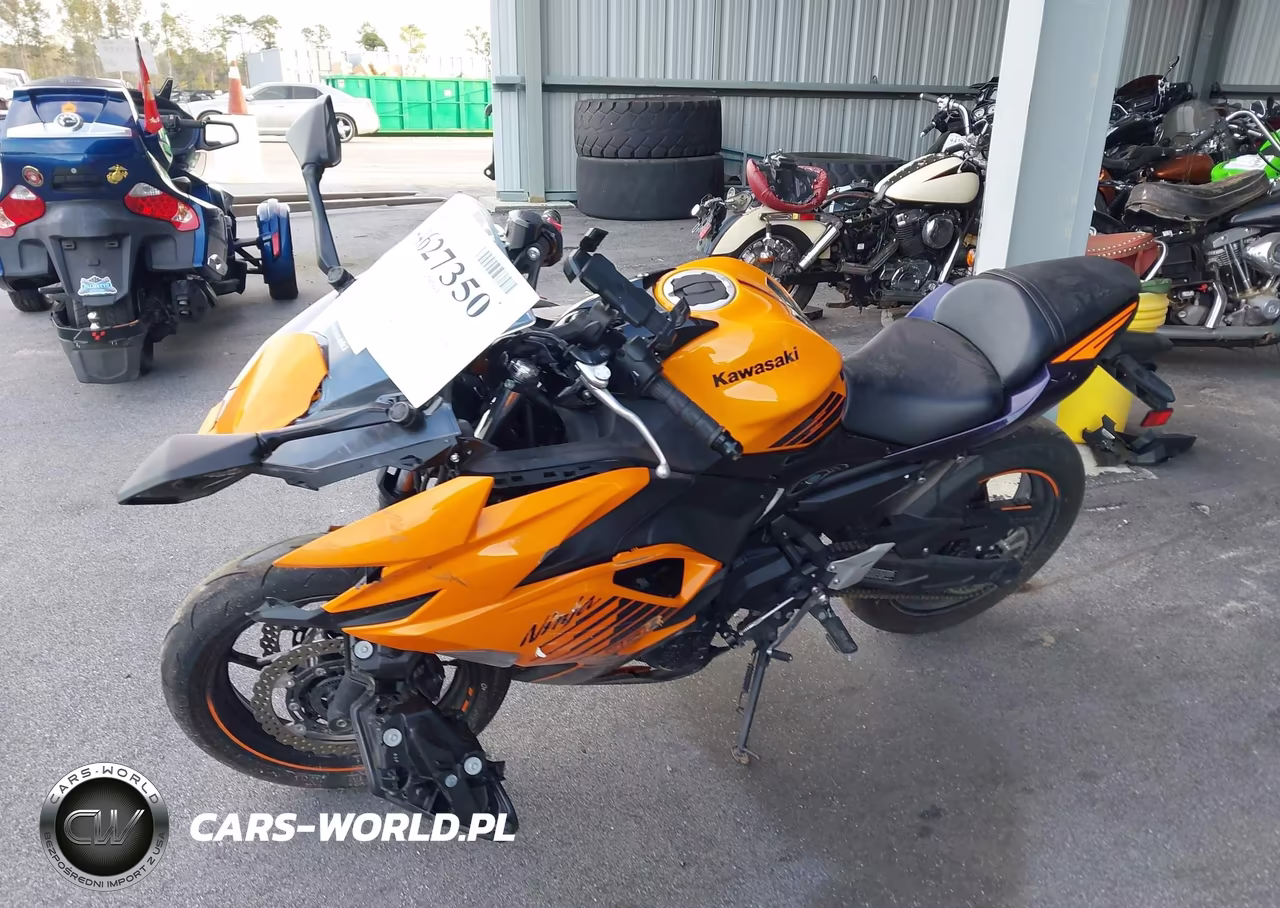 2025 Kawasaki Ex650 P VIN:ML5EXEP1XSDAF7503 - 2