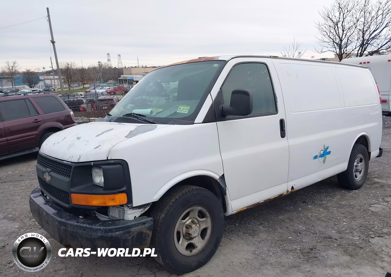 2007 Chevrolet Express Work Van VIN:1GCFG15X371100731 - 2