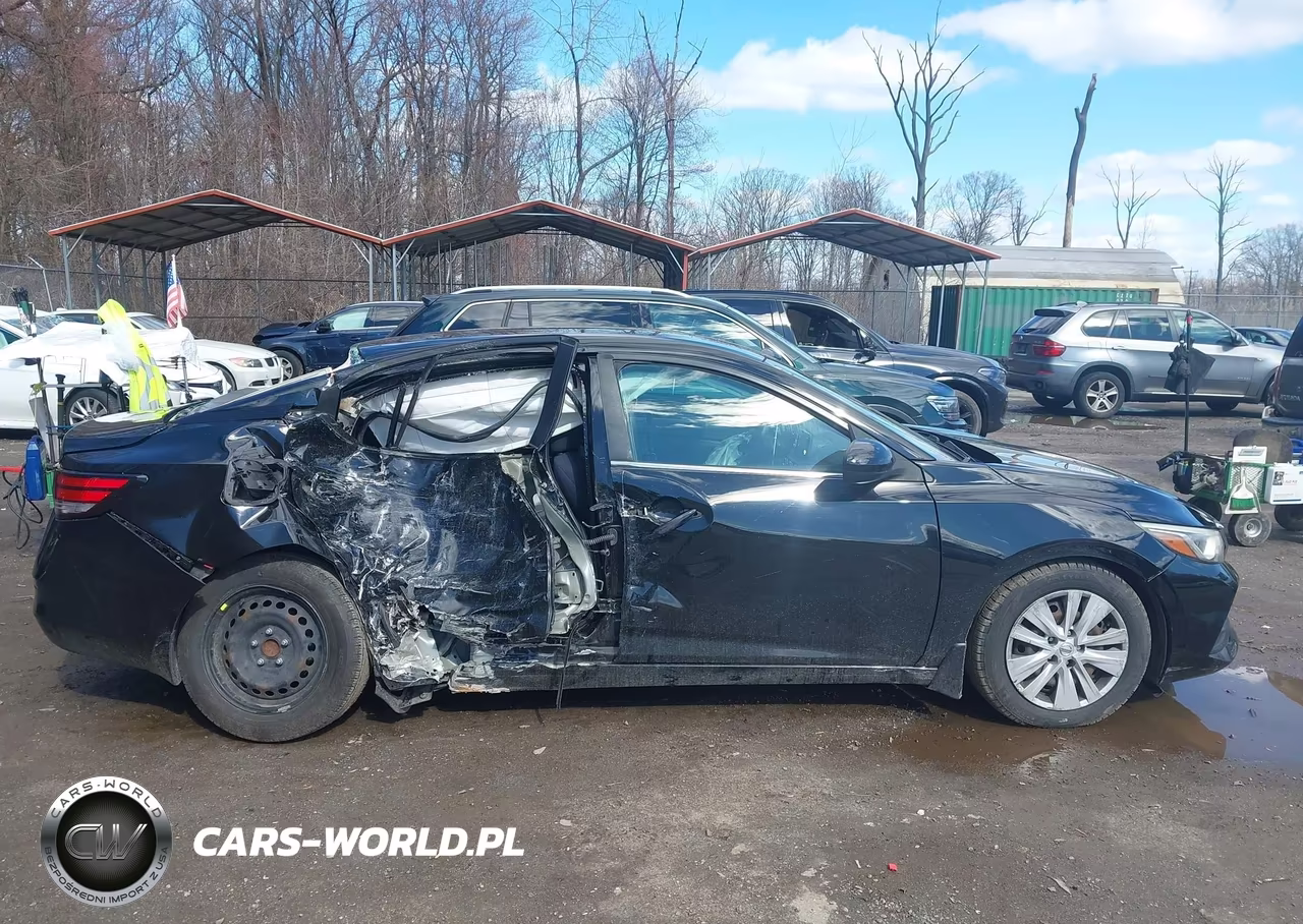 2021 Nissan Sentra S Xtronic Cvt VIN:3N1AB8BV2MY209180 - 13