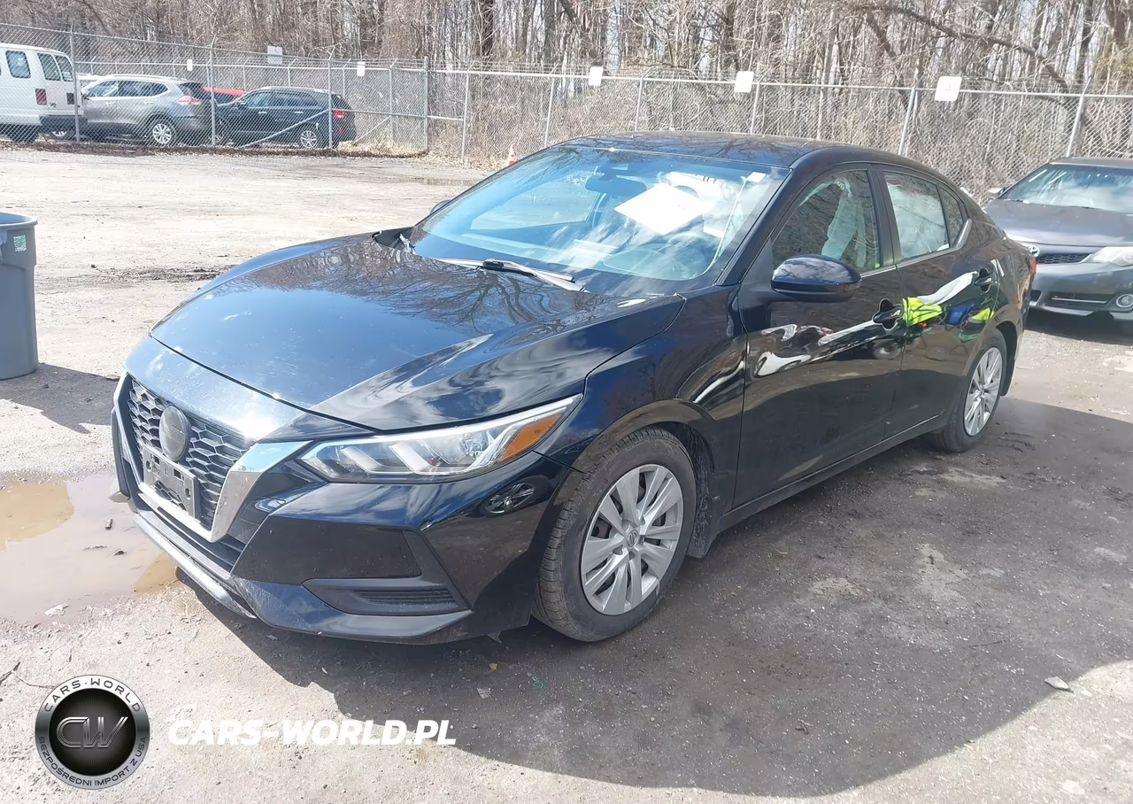 2021 Nissan Sentra S Xtronic Cvt VIN:3N1AB8BV2MY209180 - 2