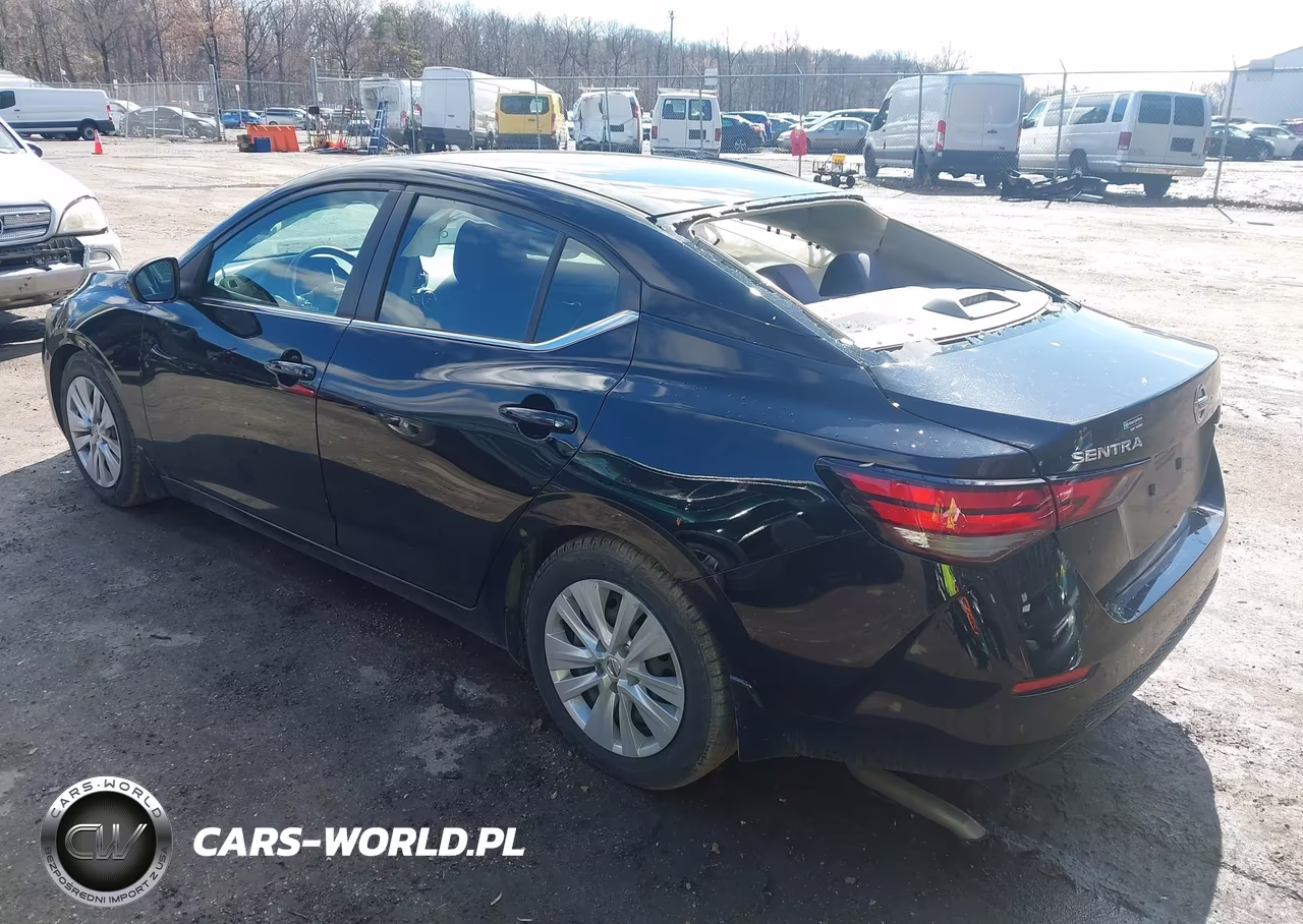 2021 Nissan Sentra S Xtronic Cvt VIN:3N1AB8BV2MY209180 - 3