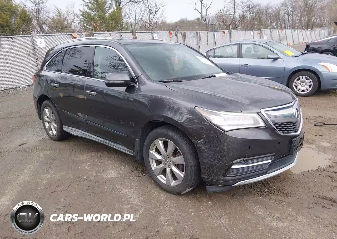 2014 Acura Mdx Advance Pkg W-Entertainment Pkg