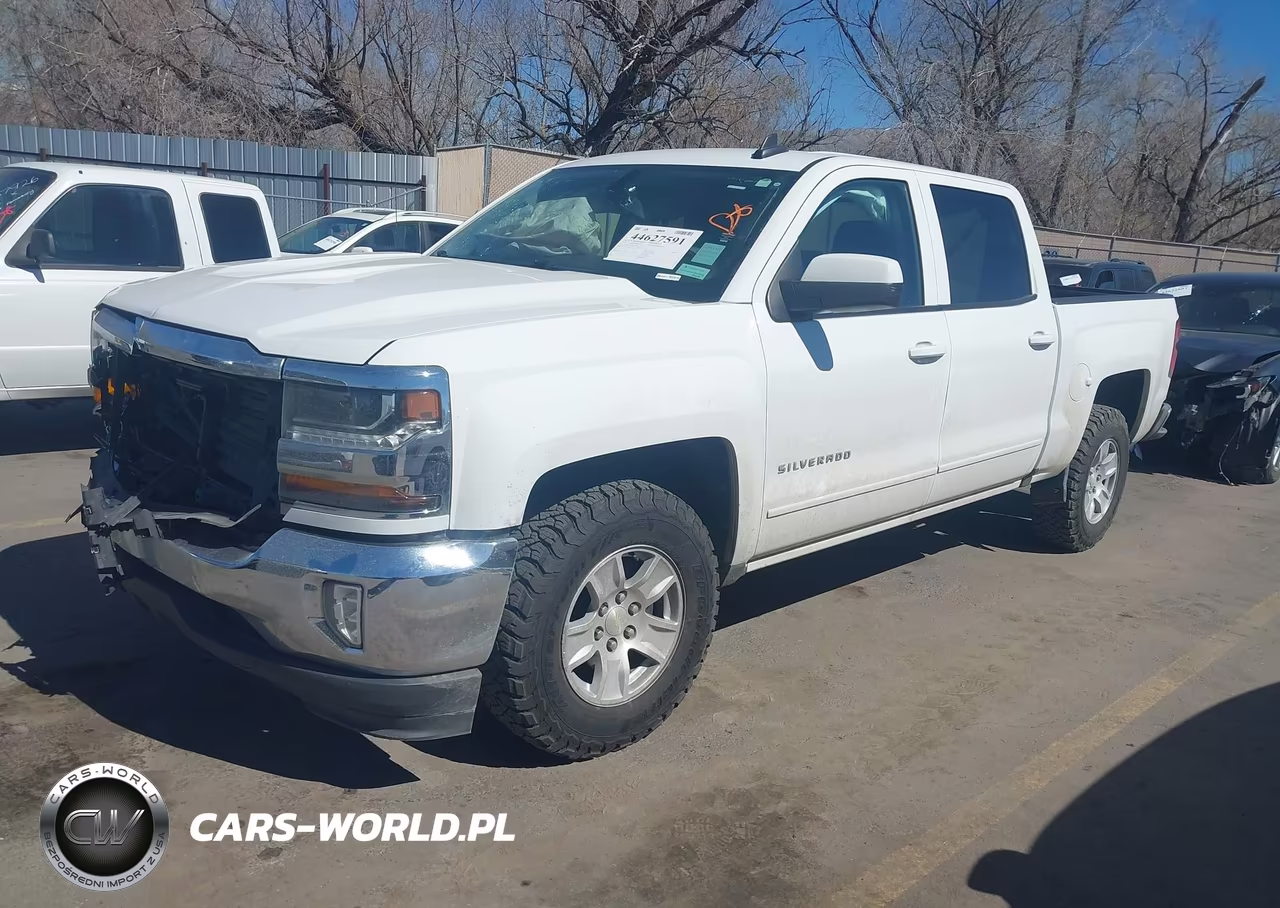 2018 Chevrolet Silverado 1500 1Lt VIN:3GCUCRER9JG105220 - 2