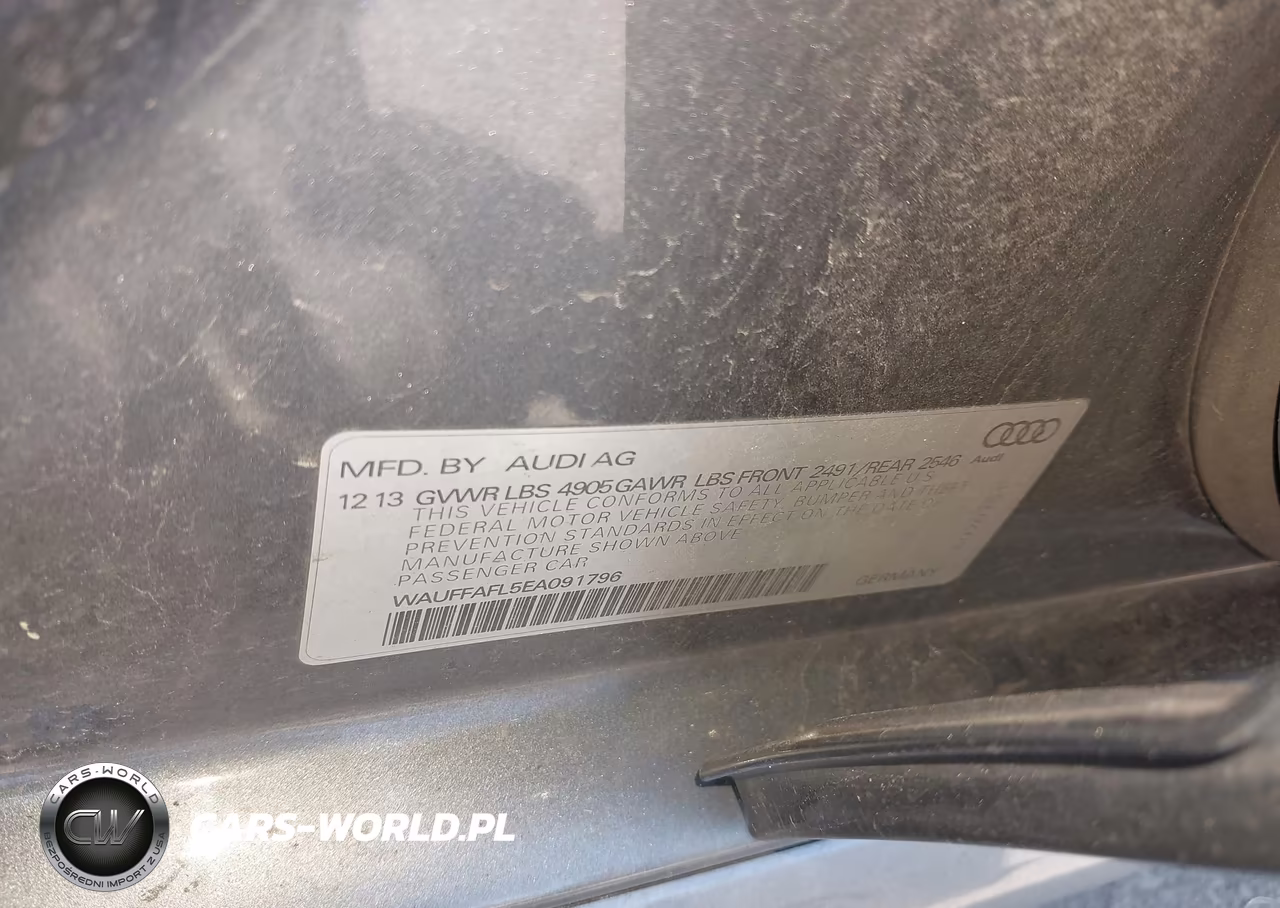 2014 Audi A4 2.0T Premium VIN:WAUFFAFL5EA091796 - 9