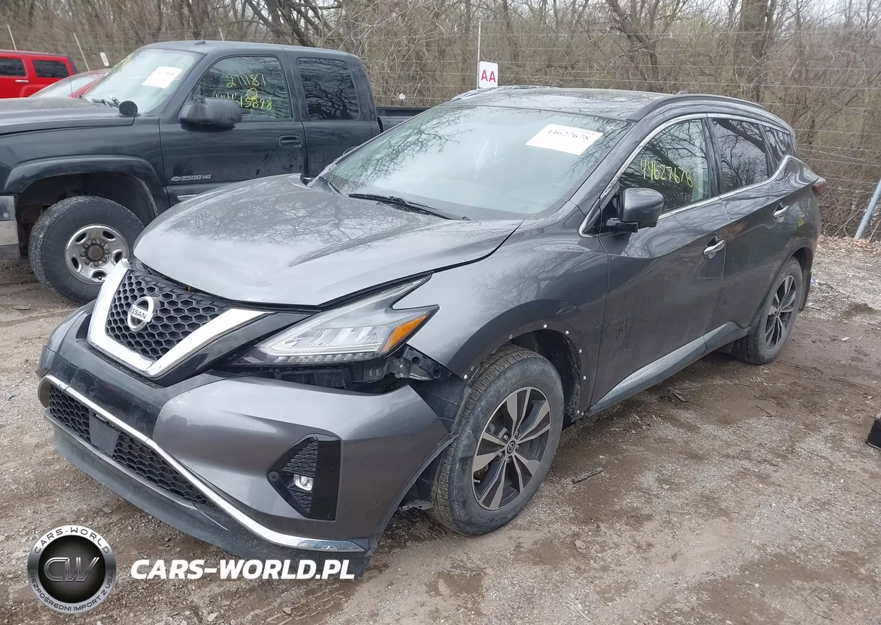 2019 Nissan Murano Sv VIN:5N1AZ2MS7KN116721 - 2