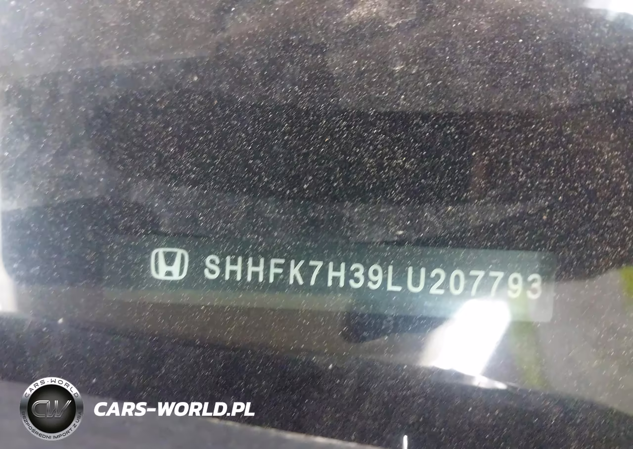 2020 Honda Civic Lx VIN:SHHFK7H39LU207793 - 9