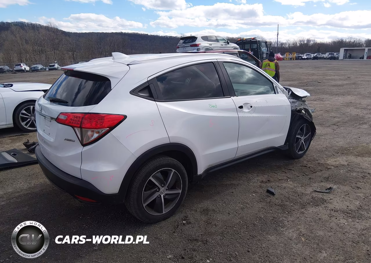 2021 Honda Hr-V Awd Ex VIN:3CZRU6H56MM704781 - 4