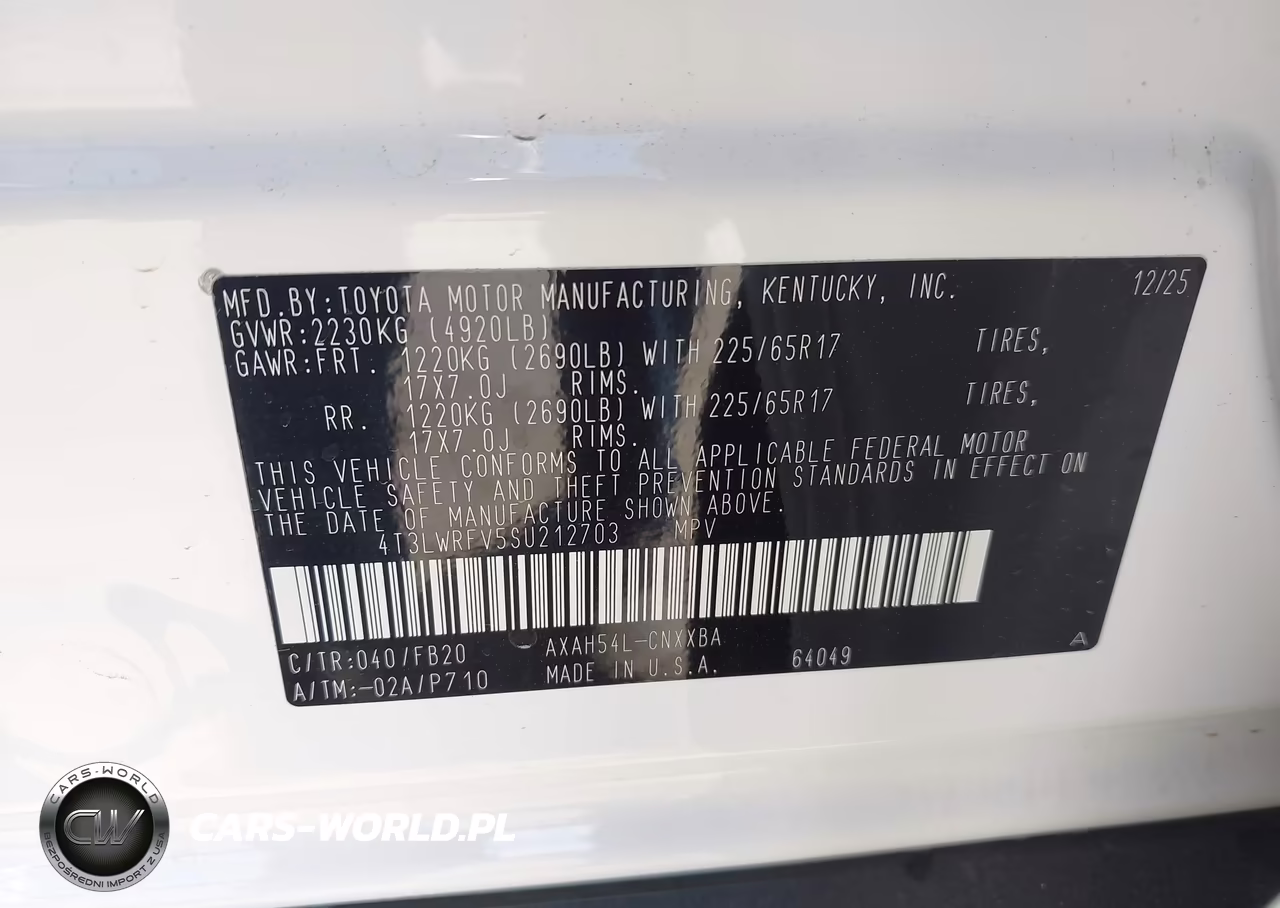 2025 Toyota Rav4 Hybrid Le VIN:4T3LWRFV5SU212703 - 9