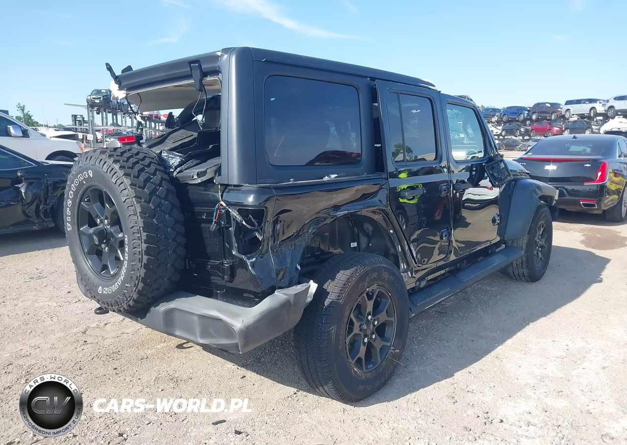2021 Jeep Wrangler Unlimited Willys 4X4 VIN:1C4HJXDN7MW684269 - 4