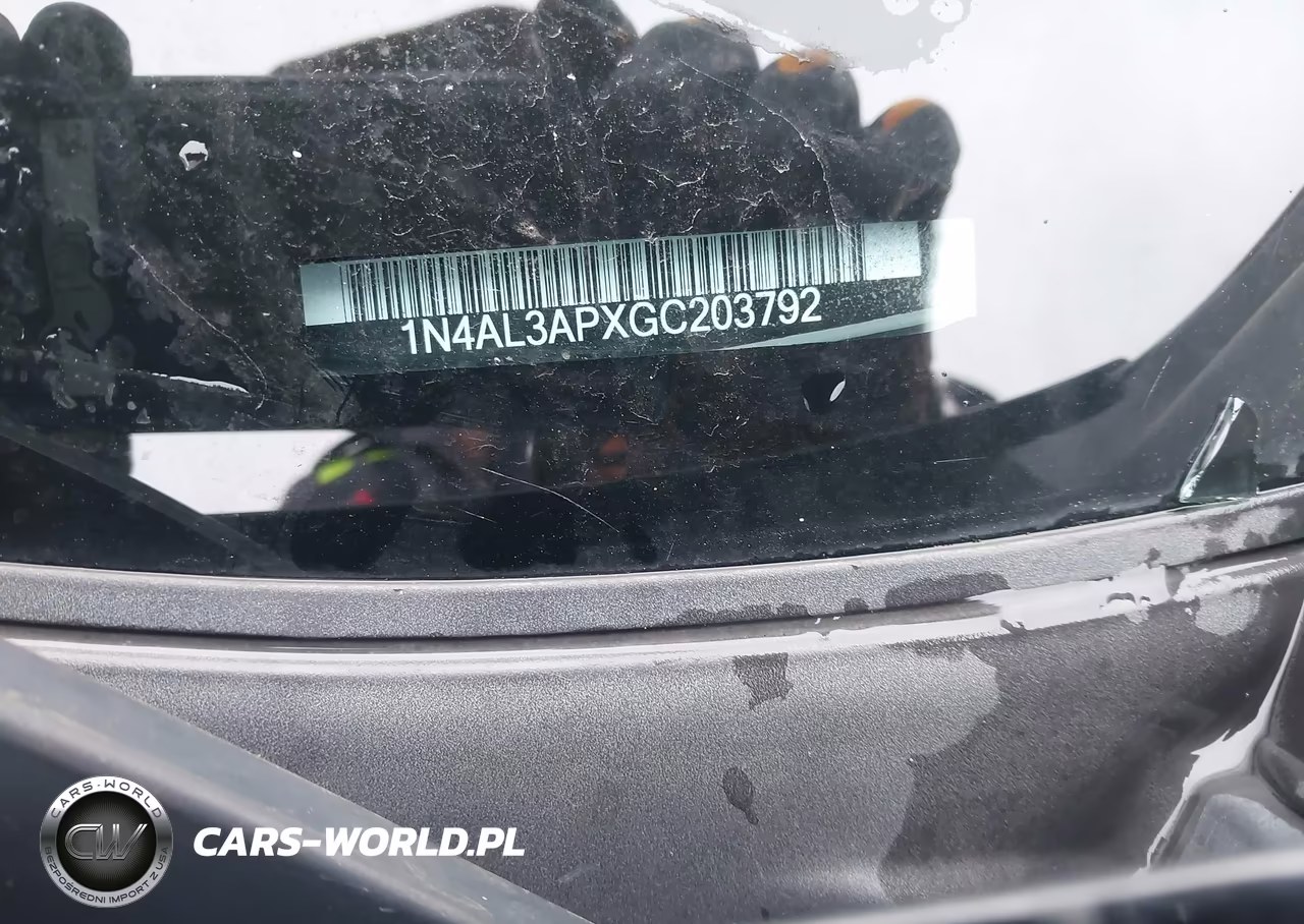2016 Nissan Altima 2.5-2.5 S-2.5 Sl-2.5 Sr-2.5 Sv VIN:1N4AL3APXGC203792 - 9