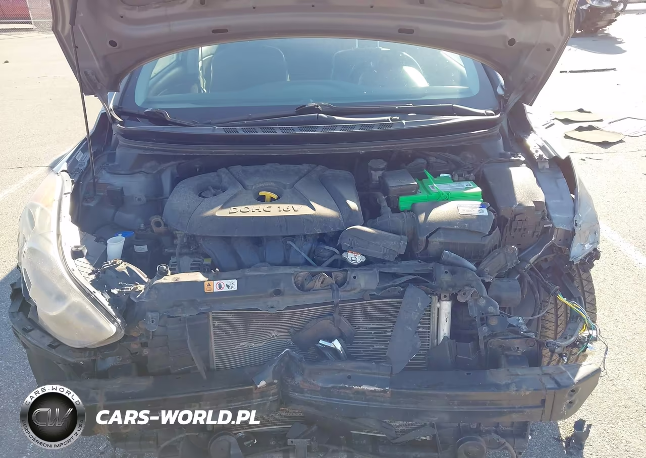 2012 Hyundai Elantra Limited (Ulsan Plant) VIN:KMHDH4AE3CU455798 - 10