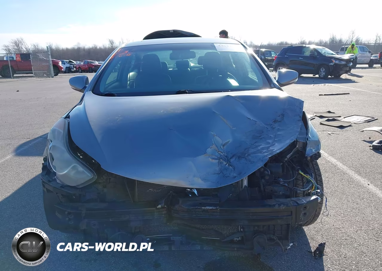 2012 Hyundai Elantra Limited (Ulsan Plant) VIN:KMHDH4AE3CU455798 - 13