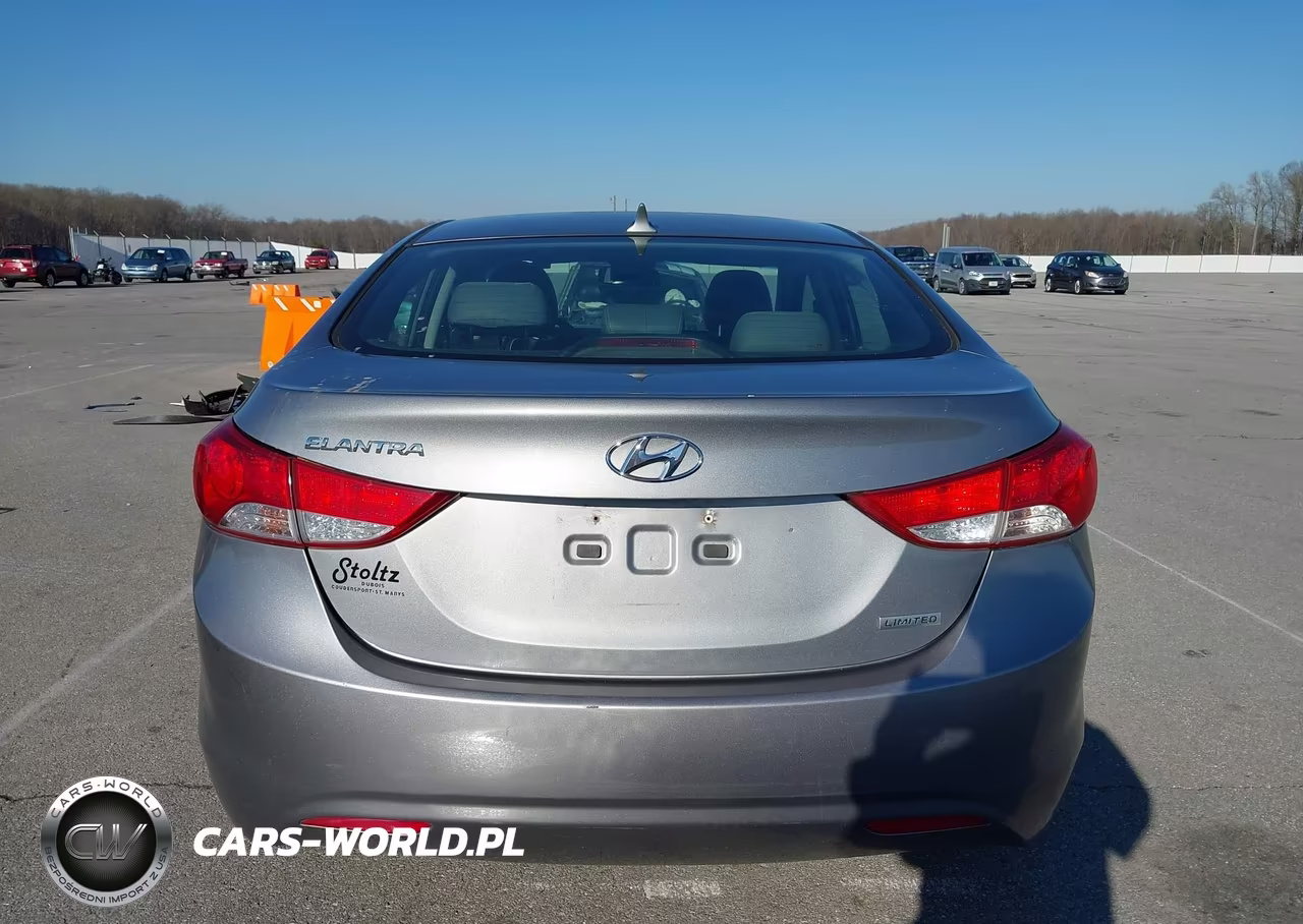 2012 Hyundai Elantra Limited (Ulsan Plant) VIN:KMHDH4AE3CU455798 - 17