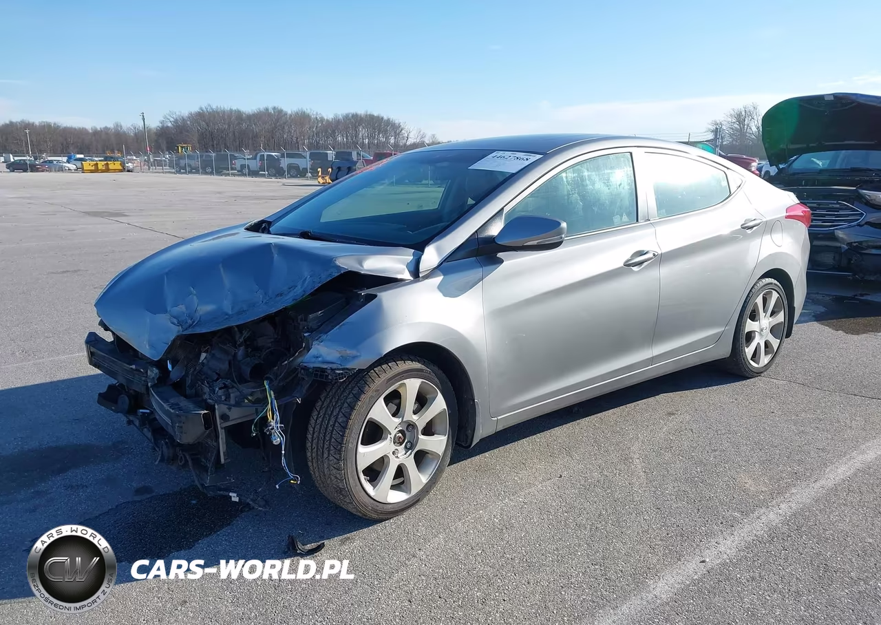 2012 Hyundai Elantra Limited (Ulsan Plant) VIN:KMHDH4AE3CU455798 - 2