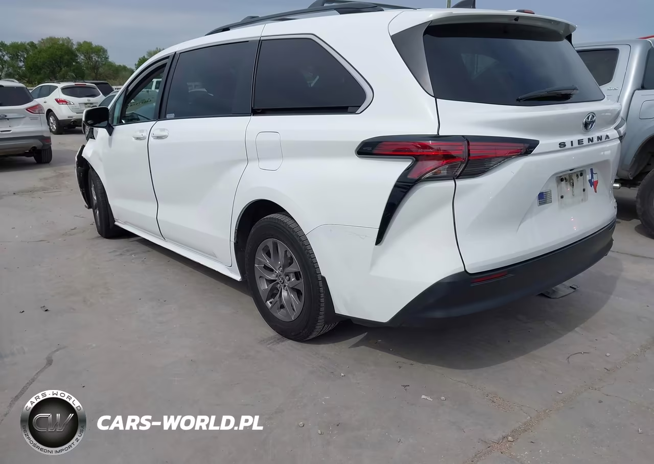 2022 Toyota Sienna Le VIN:5TDKRKEC3NS077043 - 3
