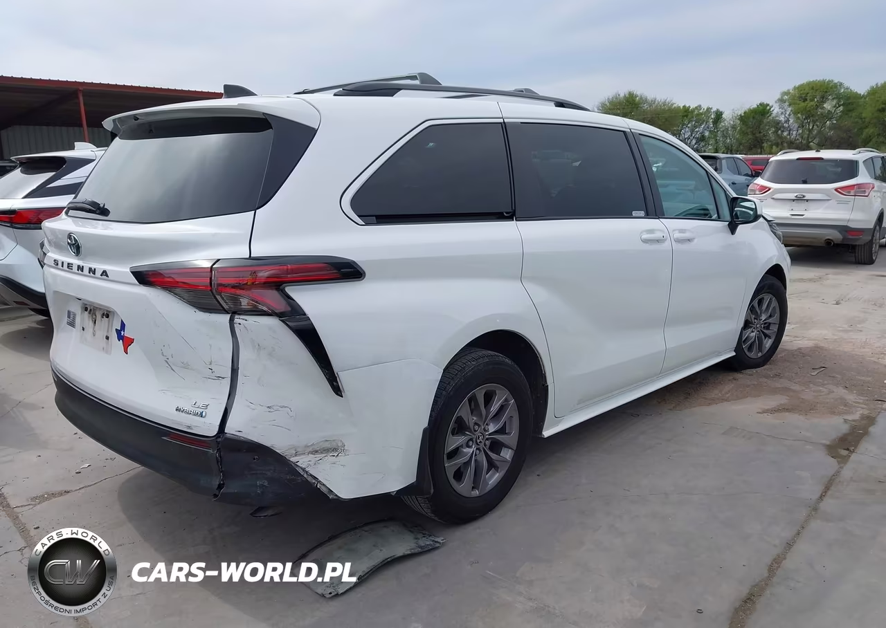 2022 Toyota Sienna Le VIN:5TDKRKEC3NS077043 - 4