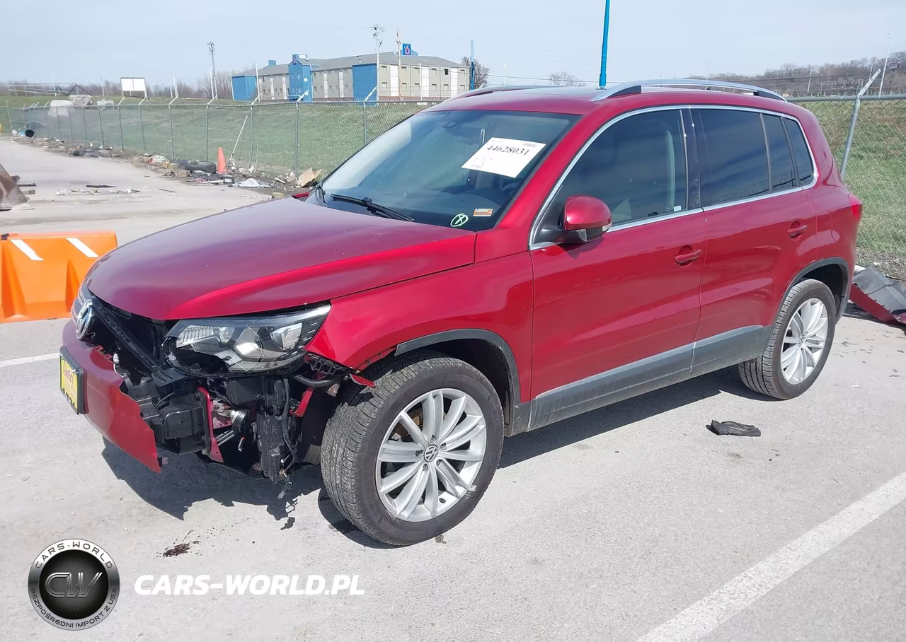 2016 Volkswagen Tiguan Se VIN:WVGAV7AX4GW061140 - 2