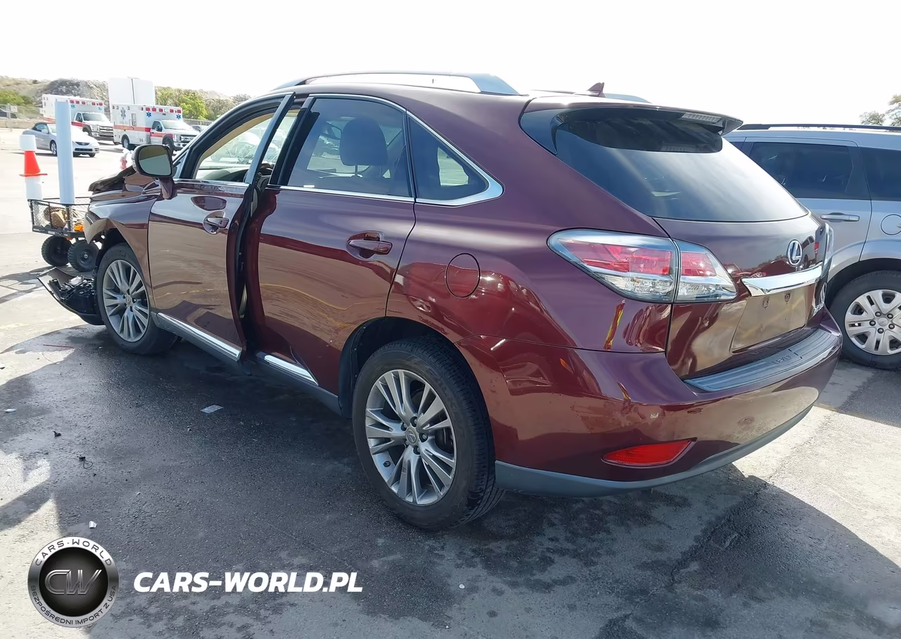 2013 Lexus Rx 350 VIN:2T2BK1BA7DC173262 - 3