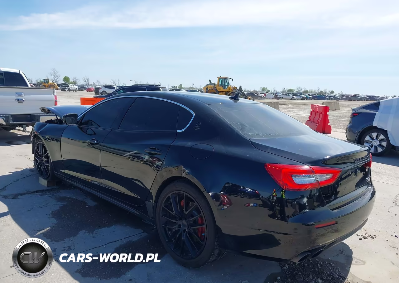 2017 Maserati Quattroporte S VIN:ZAM56RPA0H1211739 - 3
