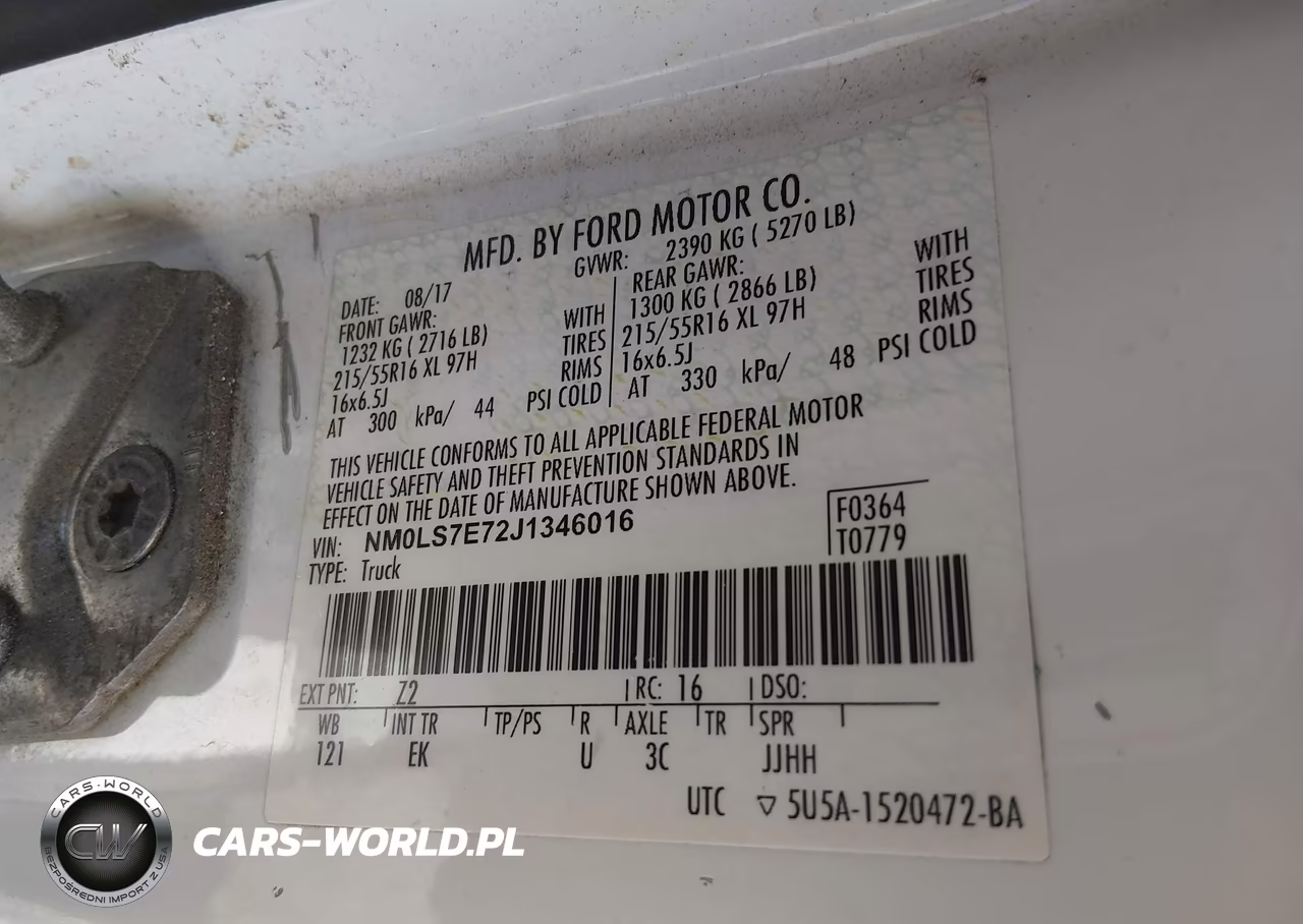 2018 Ford Transit Connect Xl VIN:NM0LS7E72J1346016 - 9