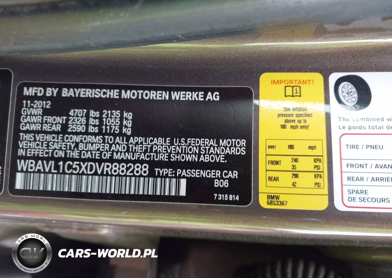 2013 BMW X1 xDrive28I VIN:WBAVL1C5XDVR88288 - 9