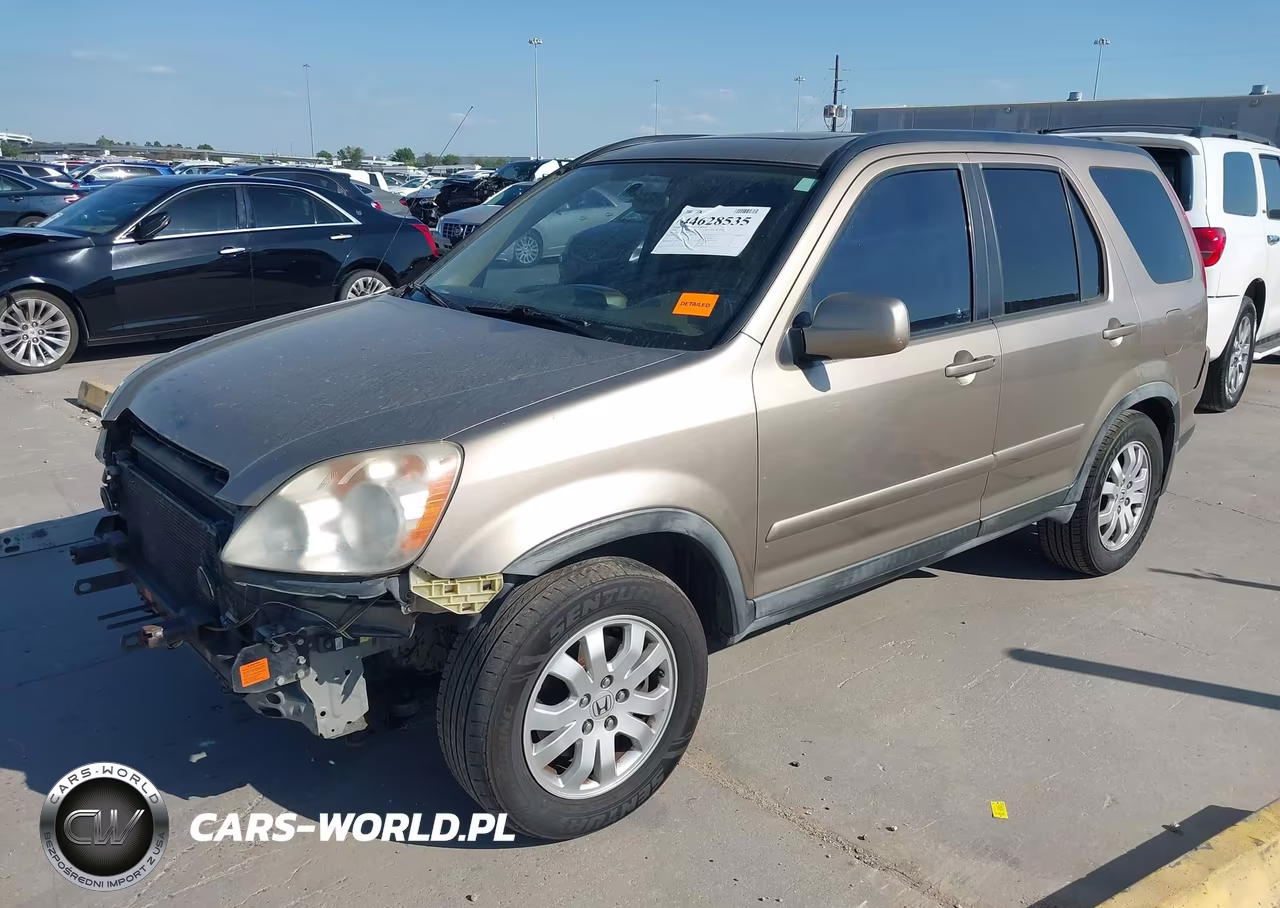 2005 Honda Cr-V Se VIN:JHLRD78995C002622 - 2