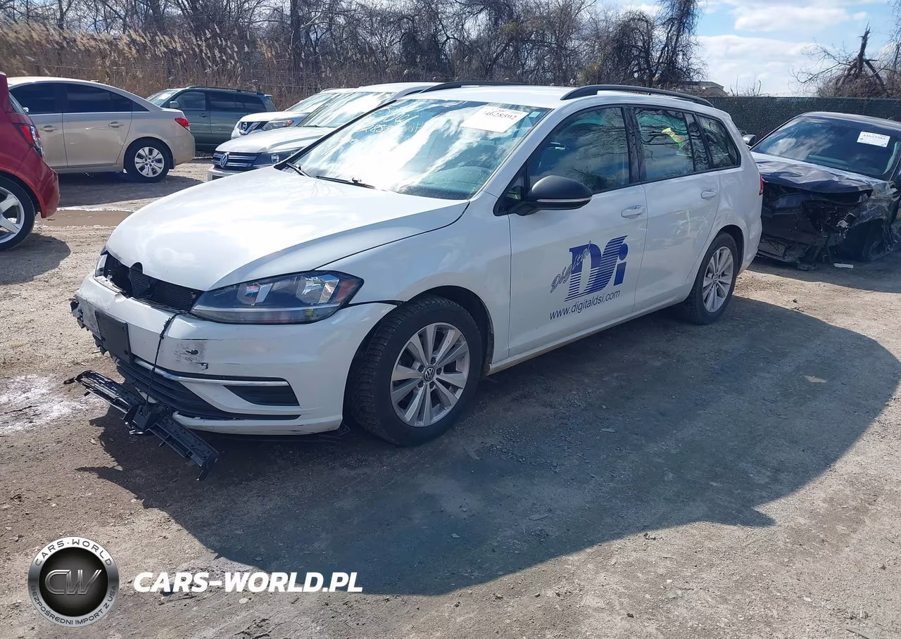 2019 Volkswagen Golf Sportwagen 1.8T S VIN:3VW217AU0KM500866 - 2