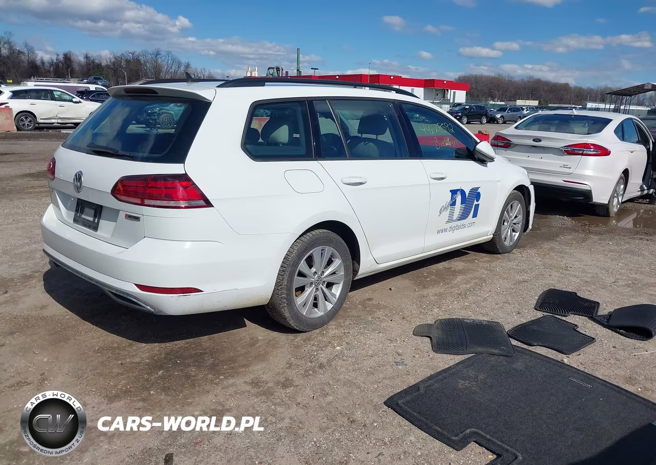 2019 Volkswagen Golf Sportwagen 1.8T S VIN:3VW217AU0KM500866 - 4