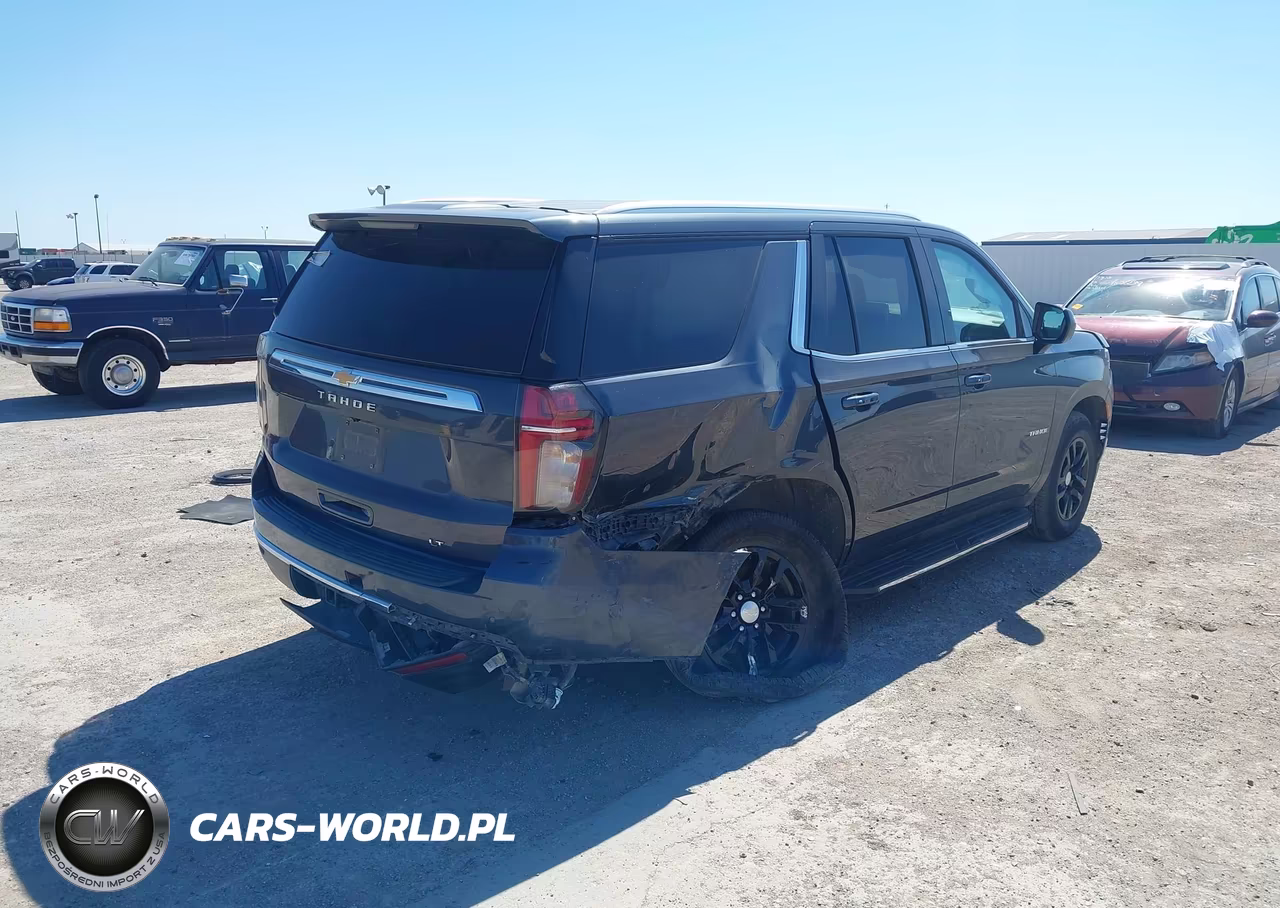 2021 Chevrolet Tahoe 2Wd Lt VIN:1GNSCNKD1MR266701 - 4