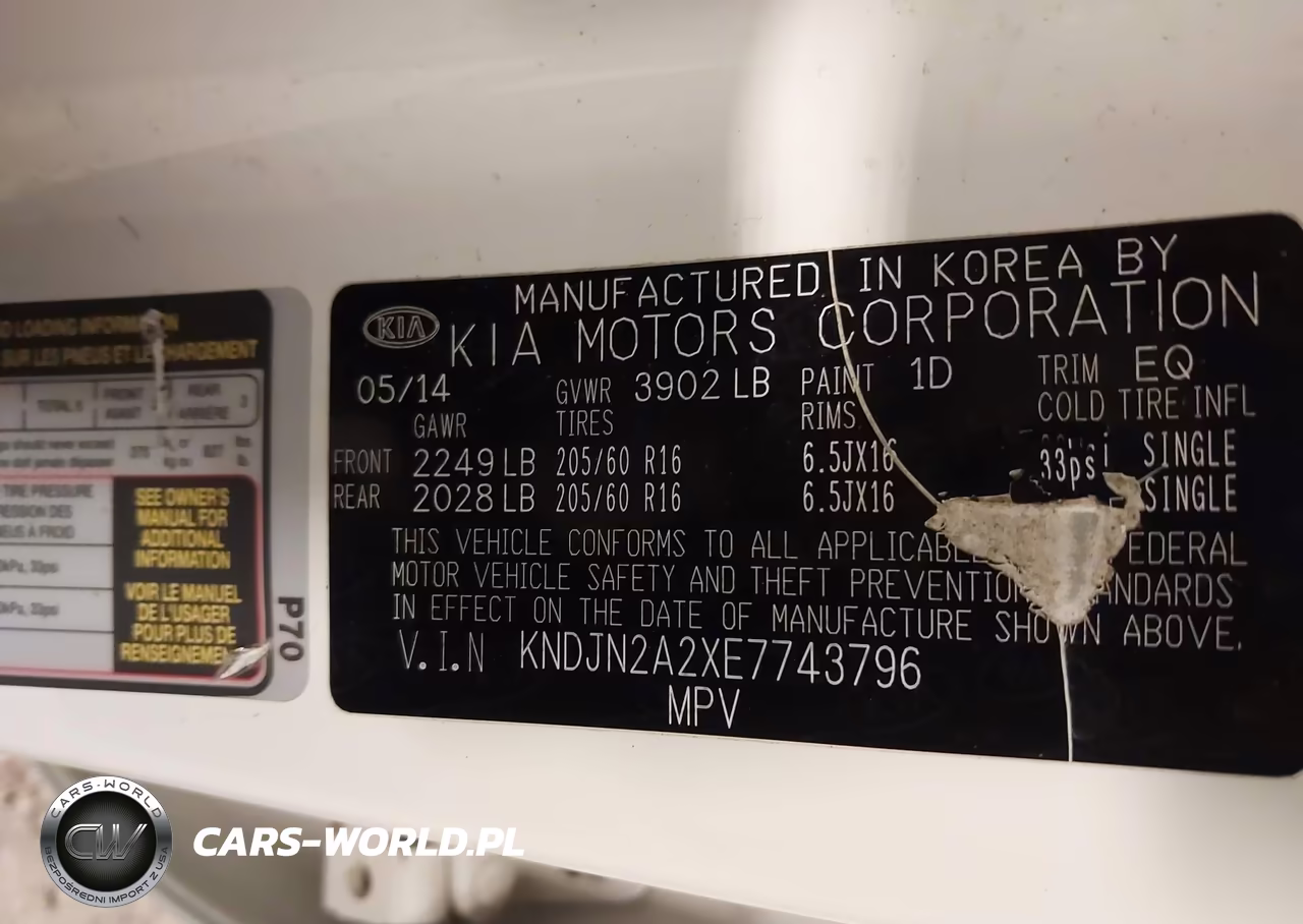 2014 Kia Soul VIN:KNDJN2A2XE7743796 - 9