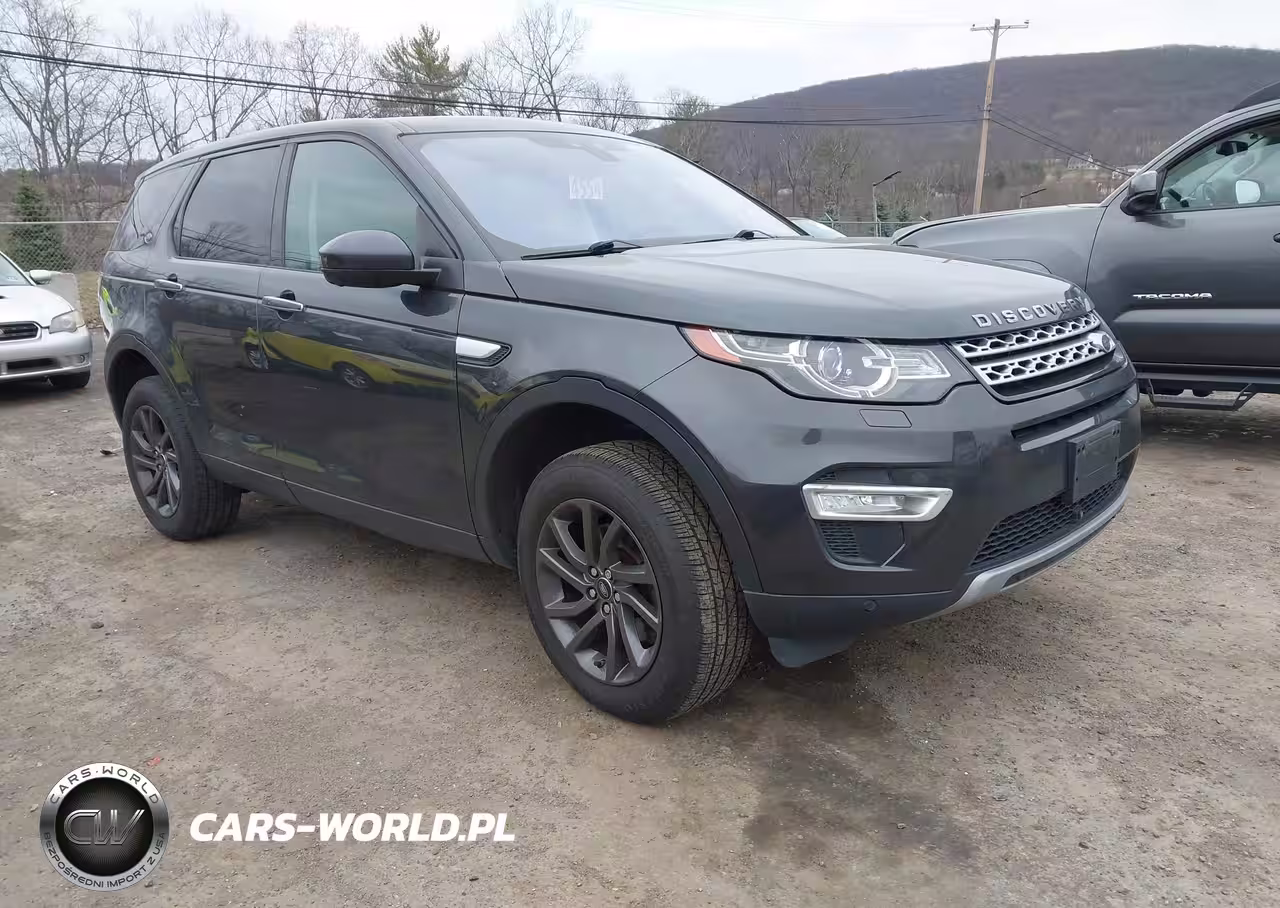 2017 Land Rover Discovery Sport Hse Lux