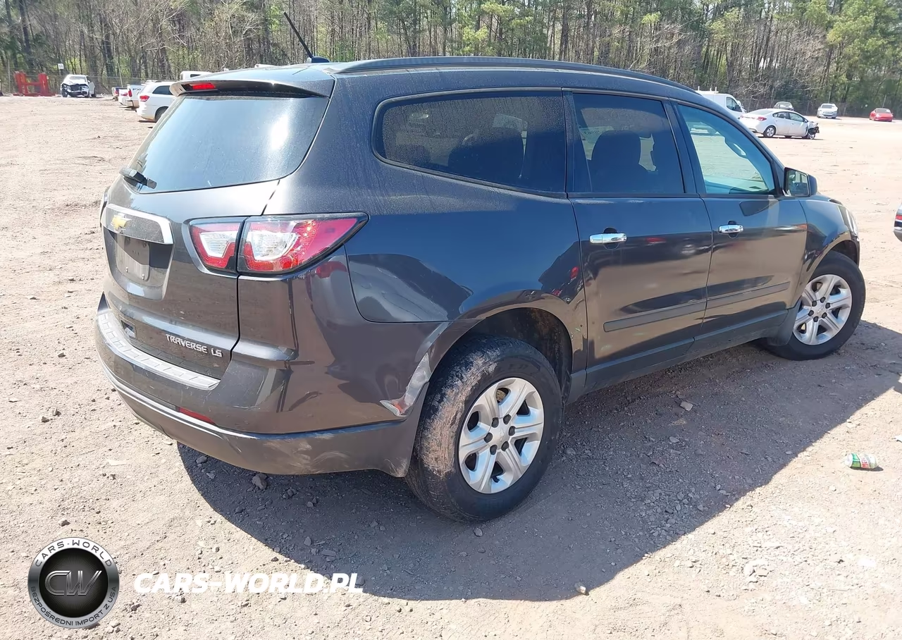 2015 Chevrolet Traverse Ls VIN:1GNKVFED0FJ342566 - 4