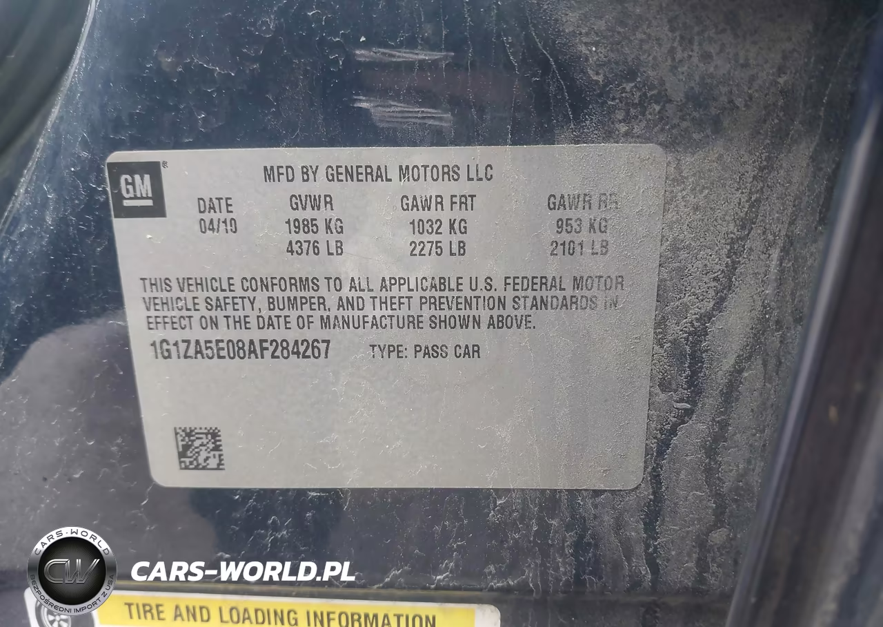 2010 Chevrolet Malibu Ls VIN:1G1ZA5E08AF284267 - 9