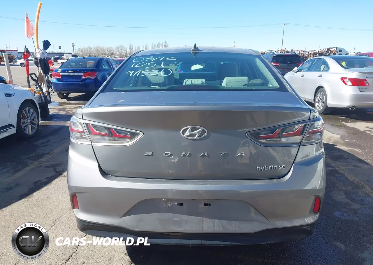 2019 Hyundai Sonata Hybrid Se VIN:KMHE24L38KA084526 - 15