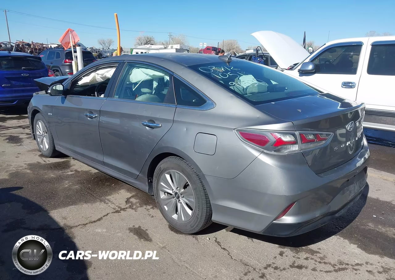 2019 Hyundai Sonata Hybrid Se VIN:KMHE24L38KA084526 - 3