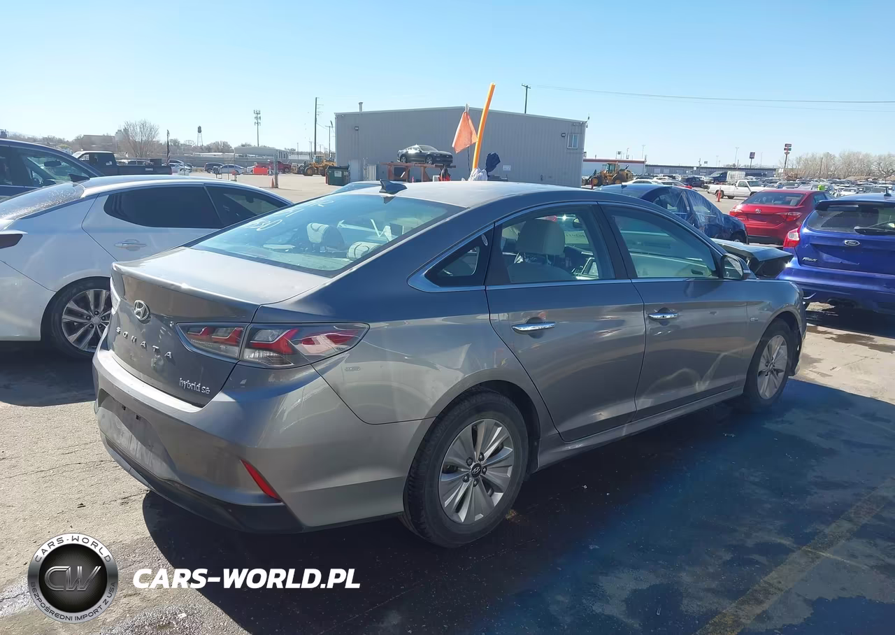 2019 Hyundai Sonata Hybrid Se VIN:KMHE24L38KA084526 - 4