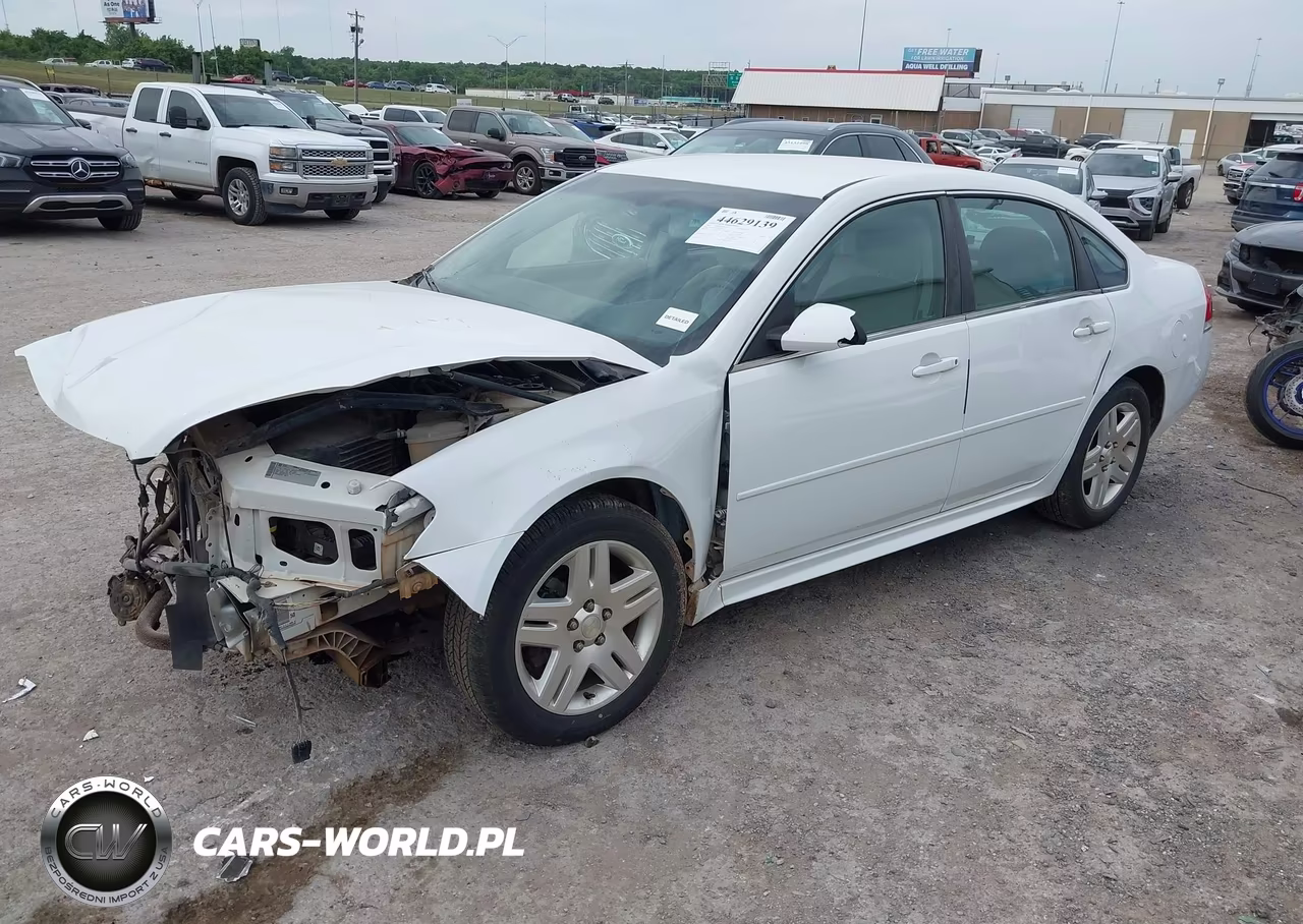 2012 Chevrolet Impala Lt VIN:2G1WG5E38C1301882 - 2