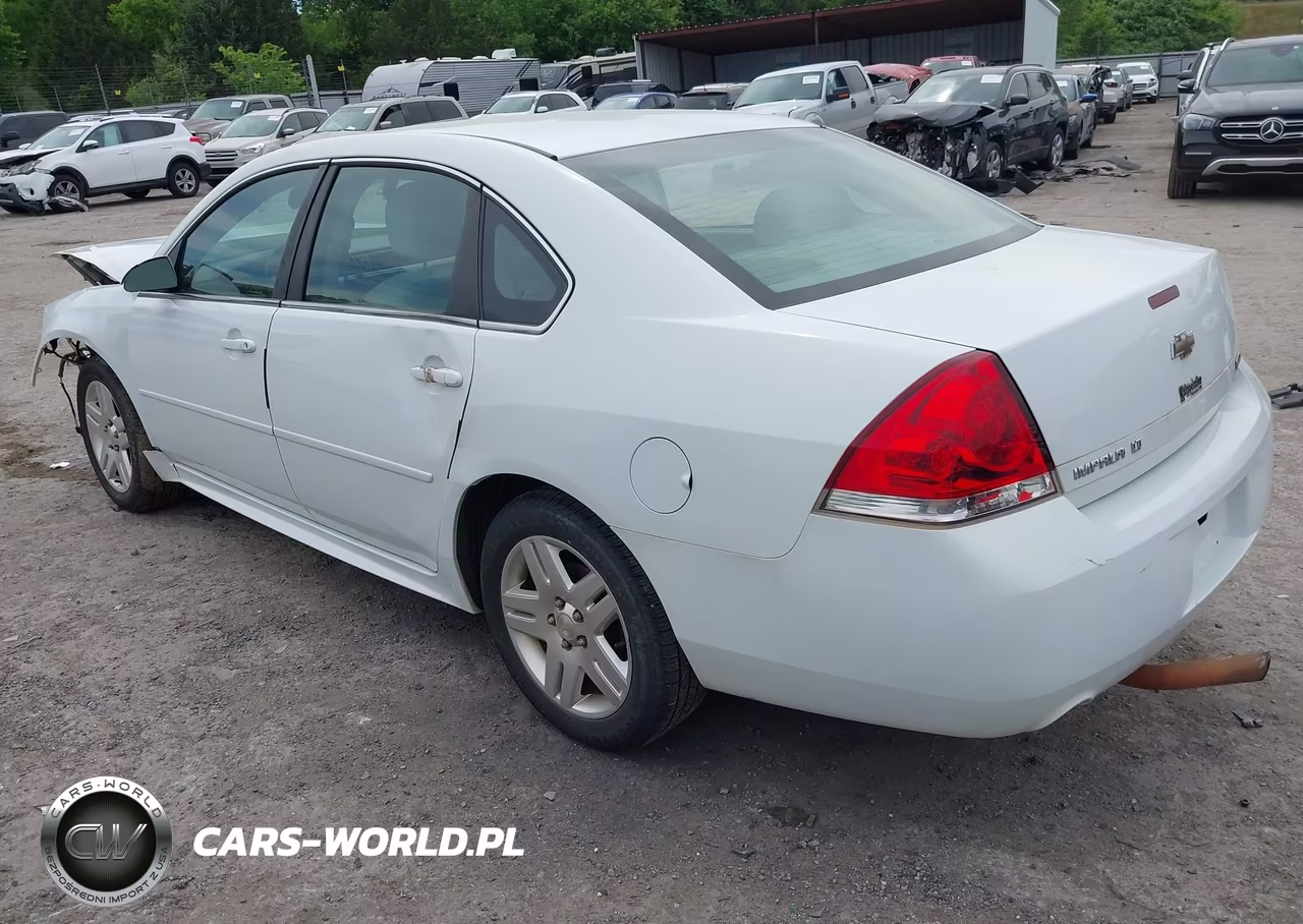 2012 Chevrolet Impala Lt VIN:2G1WG5E38C1301882 - 3