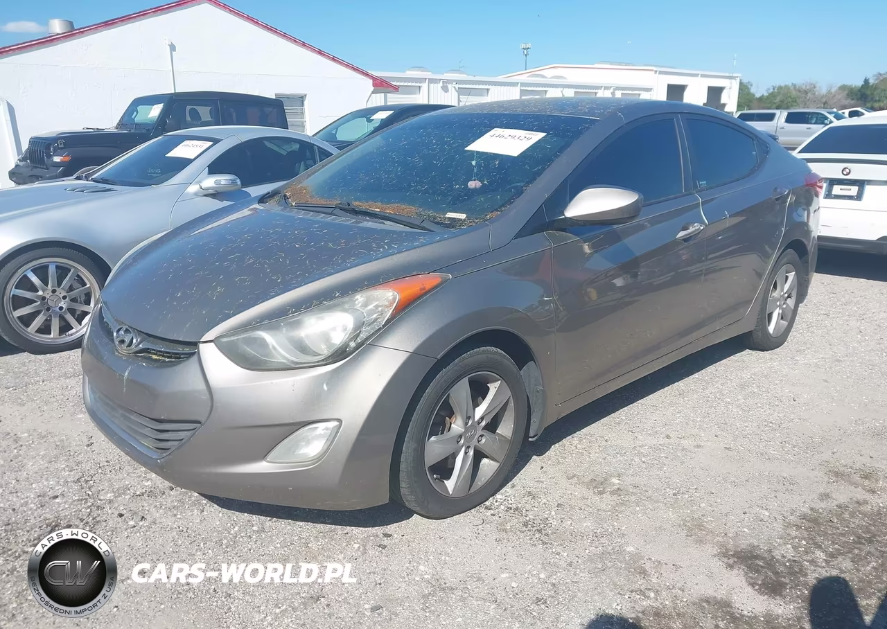 2013 Hyundai Elantra Gls VIN:5NPDH4AE5DH288697 - 2