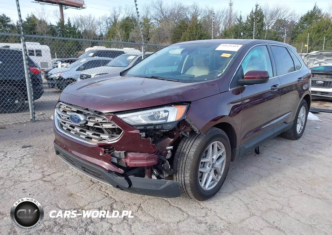 2021 Ford Edge Sel VIN:2FMPK4J90MBA15384 - 2