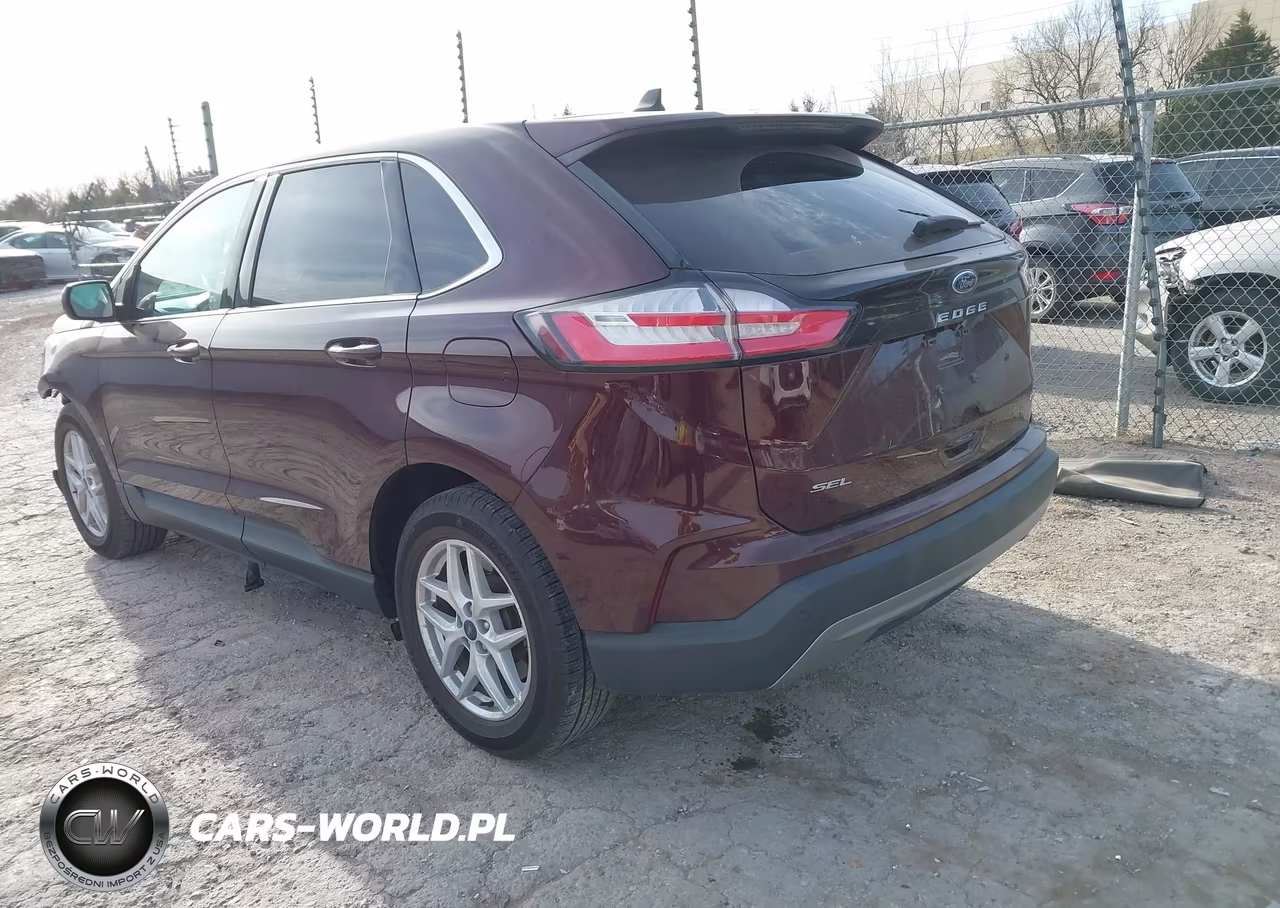 2021 Ford Edge Sel VIN:2FMPK4J90MBA15384 - 3