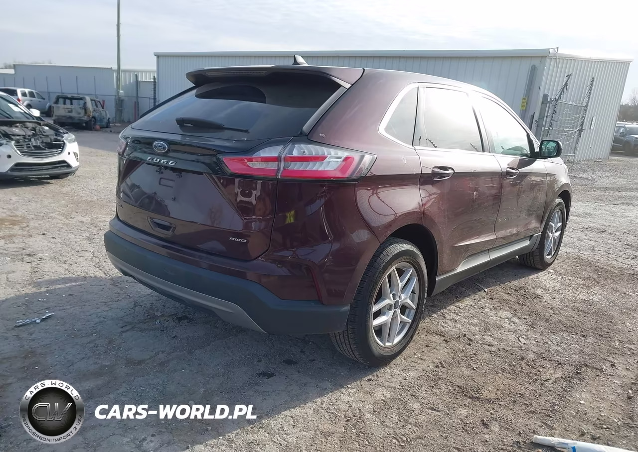 2021 Ford Edge Sel VIN:2FMPK4J90MBA15384 - 4