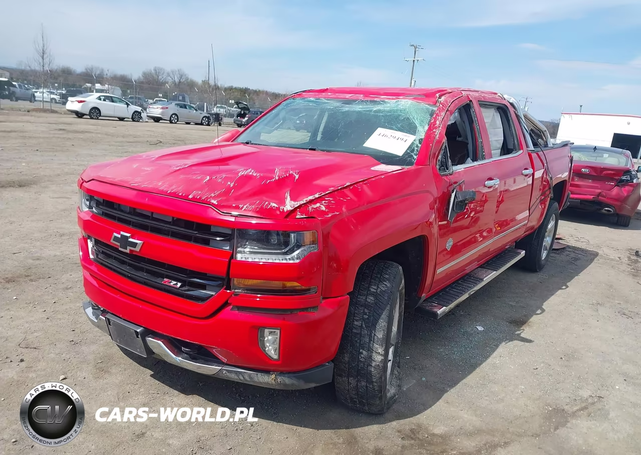 2016 Chevrolet Silverado 1500 2Lt VIN:3GCUKREC4GG323976 - 2