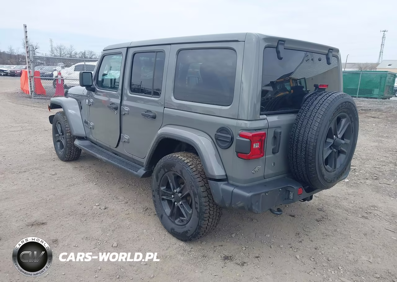 2020 Jeep Wrangler Unlimited Sahara Altitude 4X4 VIN:1C4HJXEN1LW125927 - 3